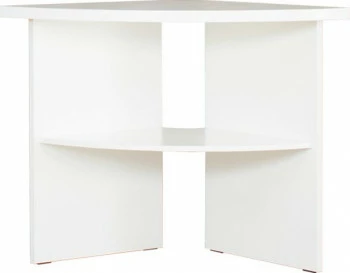 Łącznik rogowy okrągły (biały) 