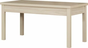 Stolik prostokątny pełny (latte) 