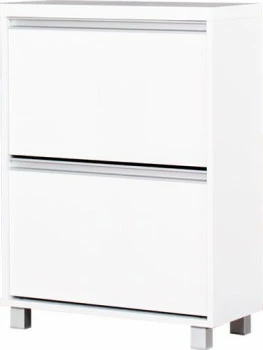 Szafka na obuwie Aga (biały połysk)