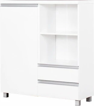 Kredens 1-drzwiowy Aga (biały połysk)