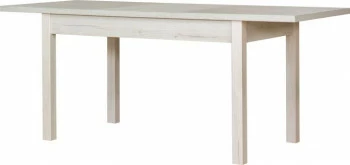 Rozkładany stół kuchenny 134 cm z automatem synchronicznym (dąb Soma perłowy) 