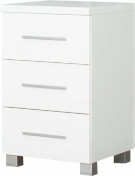 Kontener szufladowy Panama (biały połysk) 