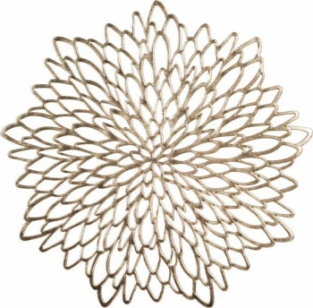 Mata stołowa 9 (złota) 