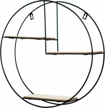 Półka metalowa Ravia 5 (czarny) 