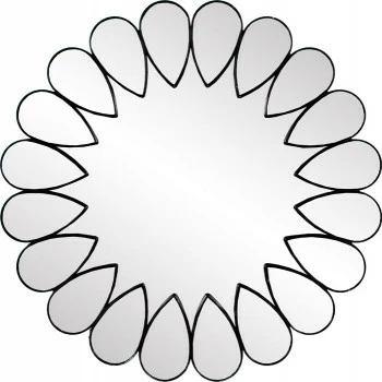 Lustro Risano 6 (czarny) 