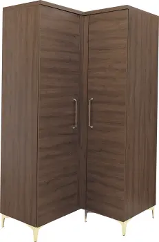 Szafa narożna Bari (orzech Foresta)