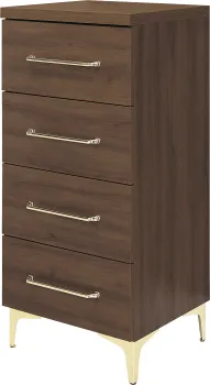 Komoda 50 z 4 szufladami Bari (orzech Foresta) 