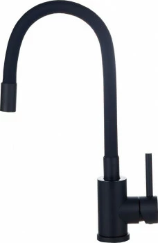 Bateria zlewozmywakowa stalowa MAGGIE 6 (czarna) 