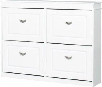 Szafka na buty 4-drzw. Alessa (biała)