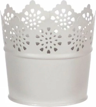 Doniczka metalowa (mała) Tasso 2 