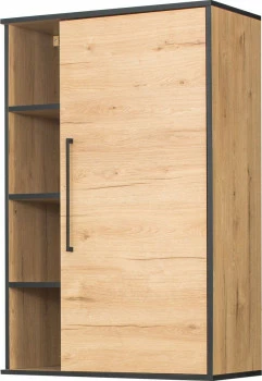 Szafka wisząca z drzwiczkami i półkami Floryda (dąb Soma ciemny)