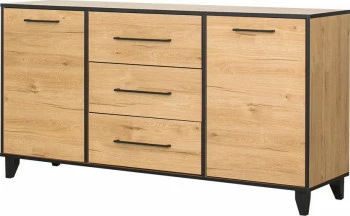 Komoda z drzwiczkami i szufladami Floryda (dąb Soma ciemny)