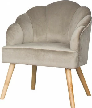 Fotel Malavi 1 (plusz beżowy)