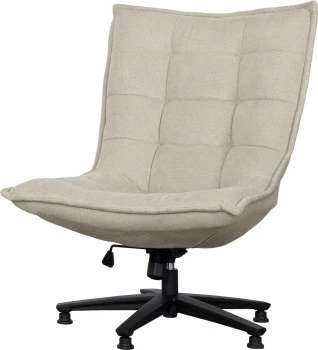 Fotel wypoczynkowy, obrotowy Tramonto (beżowy) 