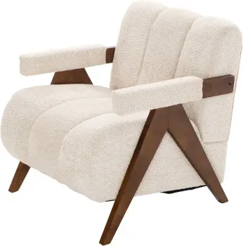 Fotel Biscuit 32 (boucle beż) 