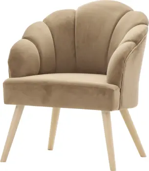 Fotel Malavi 1 (plusz brązowy) 