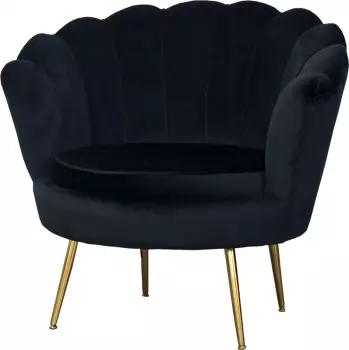 Fotel Salwino 4 (czarny) 