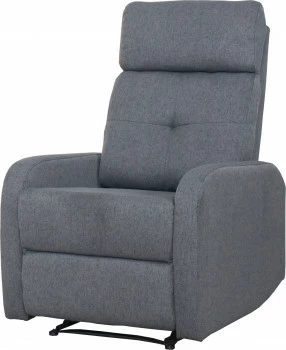 Fotel Gerona z funkcją relax (grafitowy) 