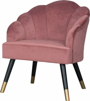 Fotel Malavi (plusz różowy) 