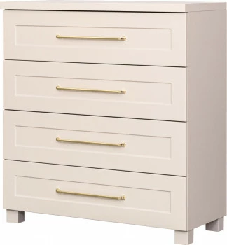 Komoda z 4 szufladami Hawana (kaszmir lakier mat/kaszmir)