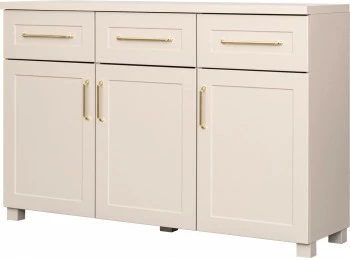 Komoda z drzwiczkami i szufladami Hawana (kaszmir lakier mat/kaszmir) 