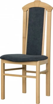 Krzesło K70 (dąb Soma ciemny/diamentowy grafit) 