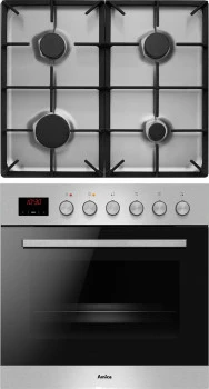 Kuchnia gazowo-elektryczna Amica CES37319X FINE 
