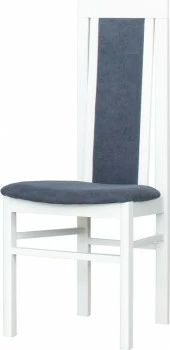 Krzesło KB (biały/diamentowy grafit) 