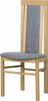Krzesło KB (dąb Soma ciemny/gustimo szary) 