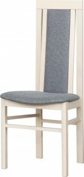 Krzesło KB (dąb Soma perłowy/gutimo szary) 