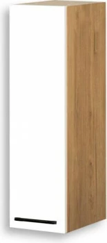 Szafka 20 górna lewa Bellona (biały połysk/dąb Soma ciemny)
