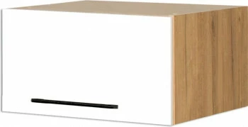 Nadstawka z wentylacją nad zabudowę gospodarczą 60 Bellona (biały połysk/dąb Soma ciemny)