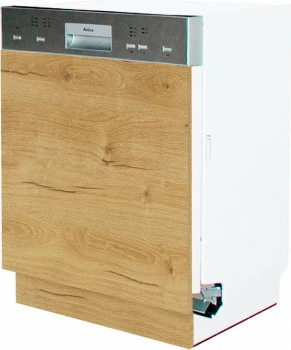 Dolna zabudowa zmywarki 60 panel odkryty Bellona (dąb Soma ciemny) 