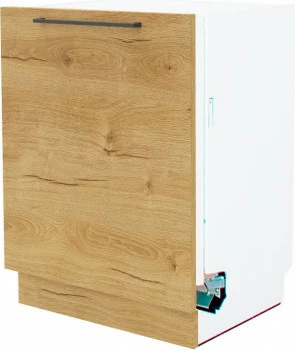 Dolna zabudowa zmywarki 60 Bellona (dąb Soma ciemny)