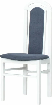 Krzesło K (biały/diamentowy grafit) 