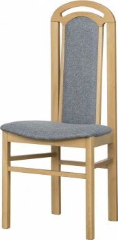 Krzesło K (dąb Soma ciemny/gustimo szary) 
