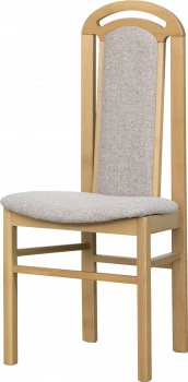 Krzesło K (dąb Soma ciemny/gustimo latte) 