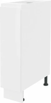 Szafka 20 dolna Kampara na kosz cargo (Biały lakier/Biały) 