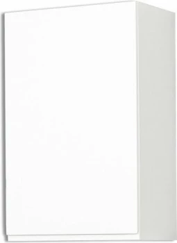 Szafka 45 górna lewa Kampara (Biały plakier/Biały)