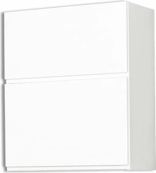 Szafka 60 górna dzielona Kampara (Biały lakier/Biały)