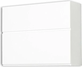 Szafka 90 górna dzielona Kampara (Biały lakier/Biały) 