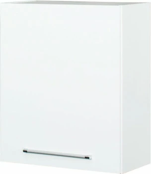 Szafka 60 górna lewa Loara nad okap teleskopowy (biały połysk)