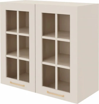 Szafka 80 górna witryna Laurencja (kaszmir lakier)