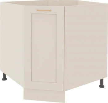 Szafka narożna dolna Laurencja na kosz obrotowy (kaszmir lakier) 