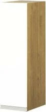 Szafka 20 górna prawa Monia (biały połysk/dąb Soma ciemny)