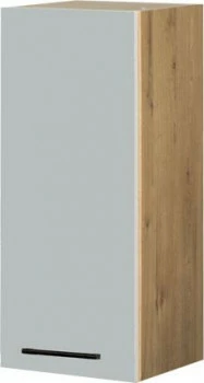 Szafka 30 górna prawa Monia (szary/dąb Soma ciemny)