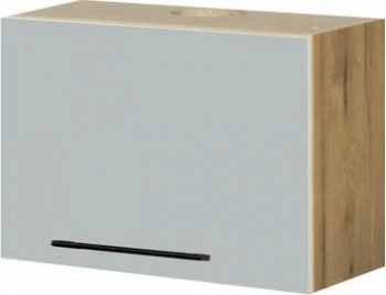 Szafka 60x43 nad okap teleskopowy Monia (szary/dąb Soma ciemny)