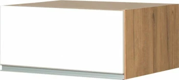 Nadstawka z wentylacją nad zabudowę gospodarczą 60 Monia (biały połysk/dąb Soma ciemny) 