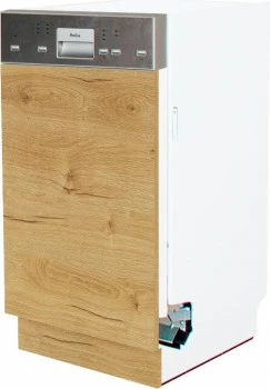 Dolna zabudowa zmywarki 45 panel odkryty Monia (dąb Soma ciemny)