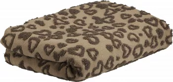 Koc żakardowy 66 (brązowy) 